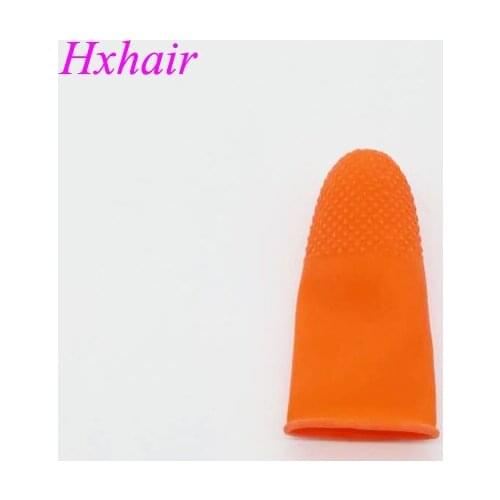 Freeshipping - 100pcs Latex Finger Cots / Finger Protector / Hair Extension Tools