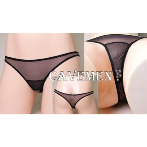 Massage 1cm Pearl * 1815 *Ladies Thongs G-string Underwear Panties Briefs T-back Swimsuit Bikini Free Shipping