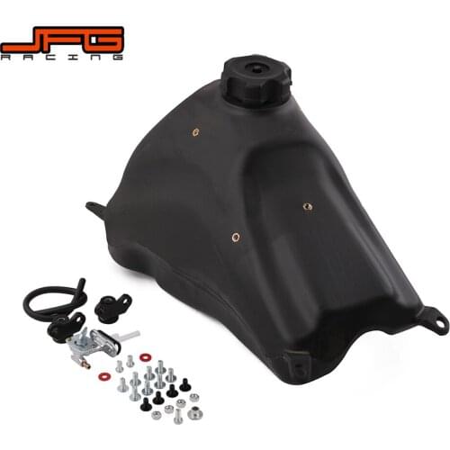 Motorcycle Rubber Black Gas Fuel Tank With Cap For HONDA CRF230F CRF 230F 2015 2016 2017