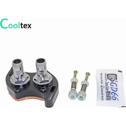 2018 new North and South bridge Water cooling watercooled Block cooler diagonal hole spacing 43mm-58mm with mounting screws