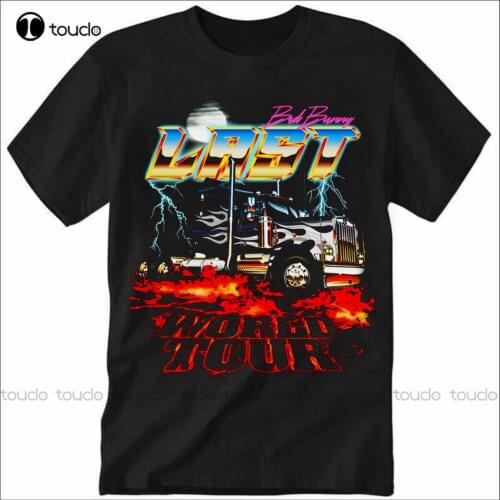 New Bad Bunny The Last Tour In The World Vintage Classic T-Shirt Black S-5Xl Teacher Shirts mens workout shirts Unisex