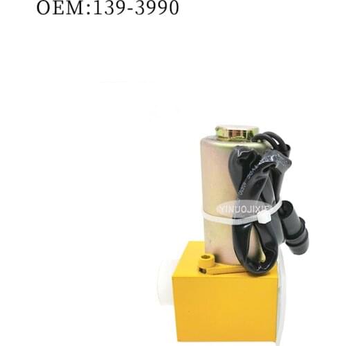 For CAT Carter excavator E320B / C hydraulic main pump solenoid valve assembly solenoid valve with base genuine imported parts