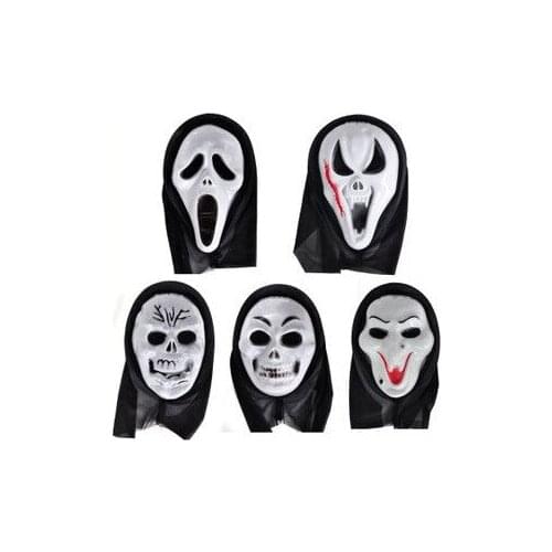 Party supplies ghost mask white face Lang Jun ghost face party mask Ghost Festival Halloween Mask