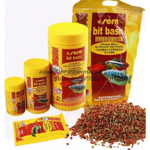Sera Fish food All Kinds for mini baby fish shrimps cichild discus betta guppy botton catfish