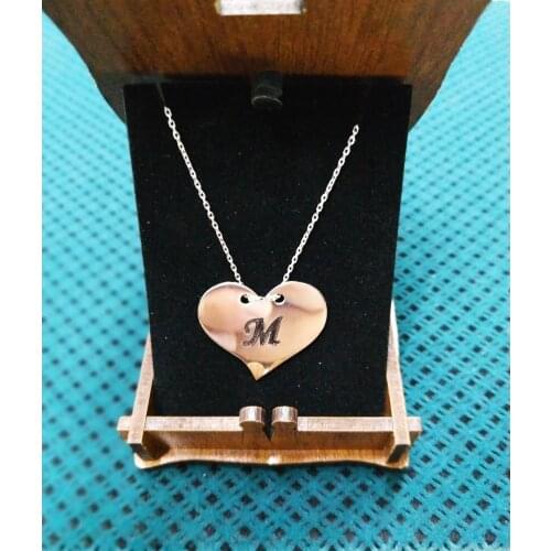 SILVER NECKLACE WITH SPECIAL LETTERS