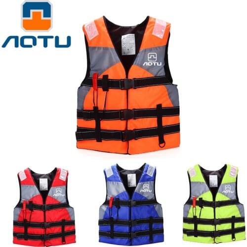 Outdoor High Buoyancy Adult Swimming Life Jacket Portable Rafting Snorkeling Vest Swimsuit Camping Fishing Safety Survival Vest