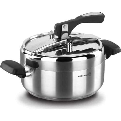 Korkmaz Steel Turbo Model Pressure Cooker
