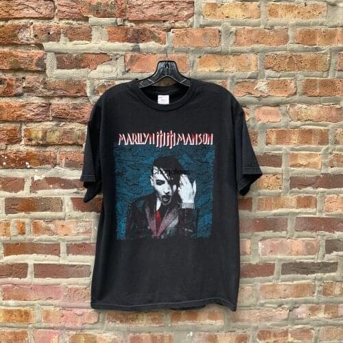 Vintage MARYLIN MANSON Concert T Shirt size Xlarge Parking Lot Tour Tee