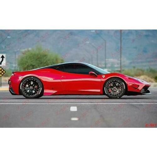 Z-ART retrofit body kit for Ferrari 458 tuning body kit for Ferrari 458 refit body kit aerodynamic tuning kit