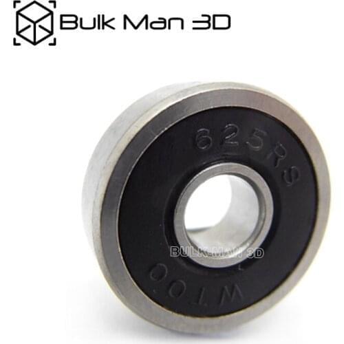 10pcs/lot High-Performance V Groove Ball Bearings Stainless Steel 625RS 5*16*5mm for CNC V Slot Wheel Kits