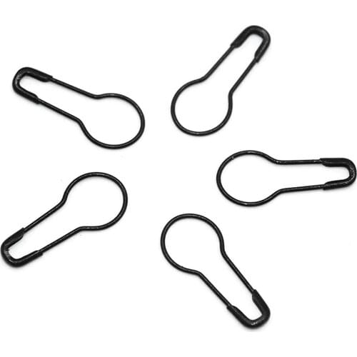 1000 Pieces Metal Black Gourd Safety Pins For DIY Sewing Knitting Stitch