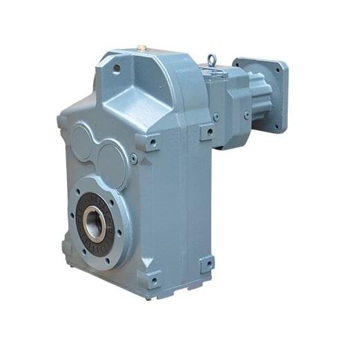 1500rpm F Series Parallel Shaft Gearbox F37 Helical Gear Reducer motor