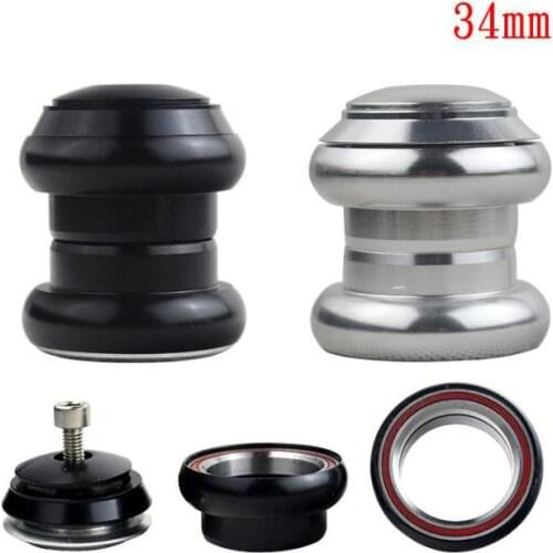34mm TMB Bicylce Bike Peilin Bearing Stem Cover Headset Aluminum Alloy Mountain Road Bike Headset Bowl Cycling Equipment Parts