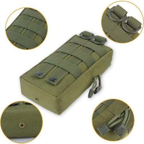 600D Tactical Molle Bag EDC Pouch for Vest Backpack Outdoor Sport Waist Pack Hunting Camping Bad Military Equipment