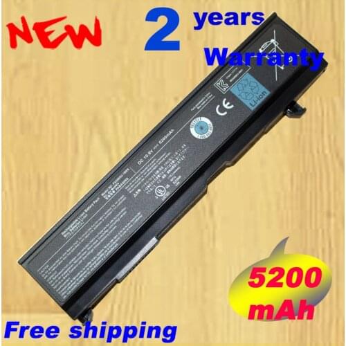 HSW 6cell Battery For Toshiba Satellite M50 M70 A100 PA3465U-1BAS PA365U-1BRS PABAS069 PA3465U PA3465+free shipping