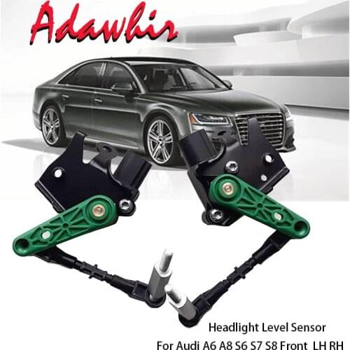 Headlight Level Sensor LH RH for Audi A6 A8 S6 S7 S8 4H0941285G 4H0941286G 2011-2018