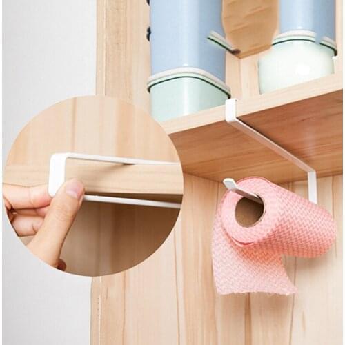 Kitchen Tissue Holder Hanging Bathroom Toilet Paper Holder Roll Paper Holder Towel Rack Kitchen Toilet Paper Stand Towel Holder