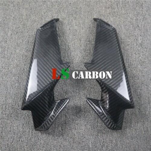 For Kawasaki Ninja 400 2019 2020 Full Carbon Fiber Motorcycle Winglets Air Deflector