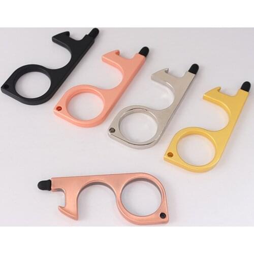 No-Touch Door Opener Multifunction Elevator Button Contactless Safety Door Opener Phone Key Beer Trigger