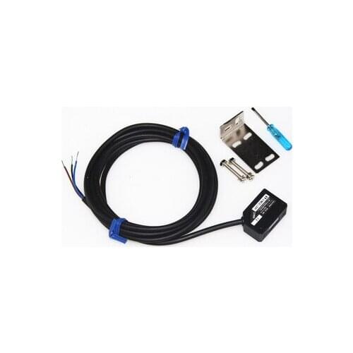 SYME3Z-L30N1 Laser Sensor Diffuse Reflection Photoelectric Switch NPN NO 200mm Adjustable 12-24VDC 200mA Visible Light