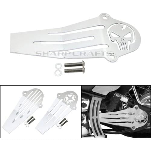 Motorcycle Chrome Skull Drive Shaft Cover For Yamaha Dragstar V-Star XVS650 '98-'17 XVS1100 '98-'09 Classic Custom