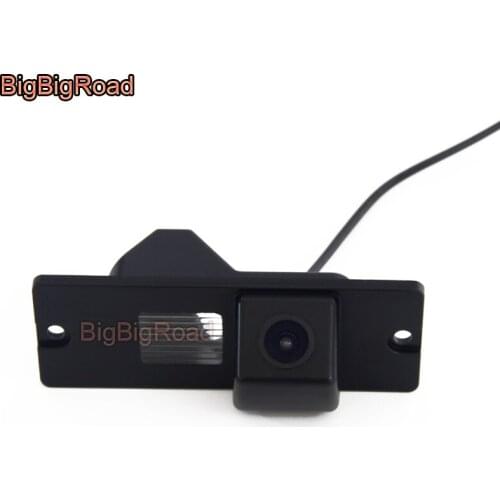 BigBigRoad Car Rear View Backup Parking Camera For Mitsubish Pajero Sport 4 V3 V93 V5 L200 Montero Shogun 2006 - 2016 Waterproof