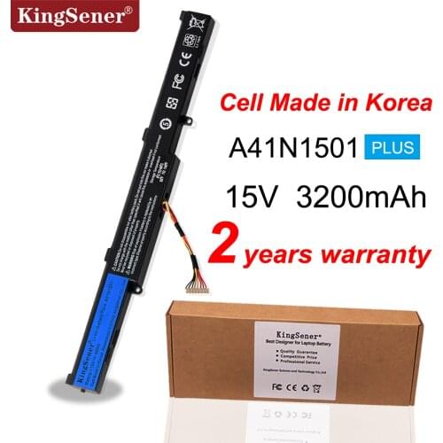 KingSener Korea Cell A41N1501 Battery for ASUS GL752JW GL752 GL752VL GL752VW N552 N552V N552VW N752 N752V N752VW N752VX A41LK9H
