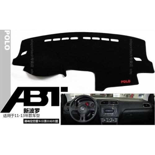 Polo dashboard mat Avoid light pad Instrument platform desk cover Mats Carpets products accessory used for polo