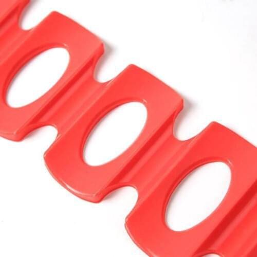 Red Silicone Fridge Can Beer Wine Bottle Rack Holder Mat Stacking Organizer