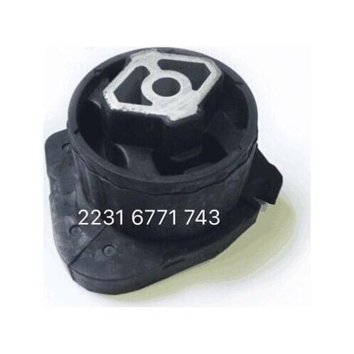 Transmission Mount for BMW E53 X5 Engine M54 3.0L 22316764212 Mounted at the rear of transmission on crossmember 22316771743