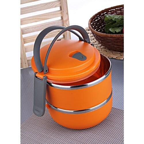 Lunch box Eat Thermos Storage Container Thermos 2li-STEEL