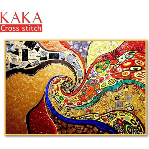 Cross stitch kits,Embroidery needlework sets with printed pattern,11CT-canvas for Home Decor Painting,Portrait Full NCKP078