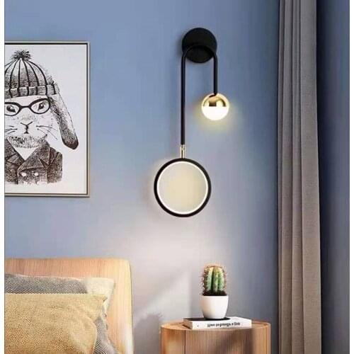 Wall Lamp Metal Wall Light Living Room Bedroom Living Room Study Room Wall Lighting
