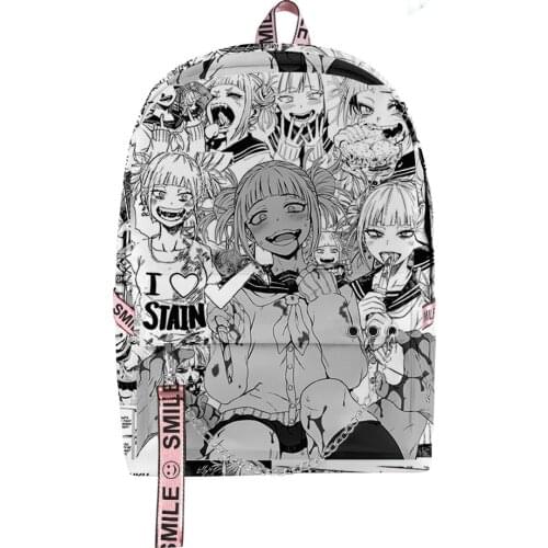 2020 New Casual My Hero Academia backpack Schoolbag Men/Women Shoulder Travel Bag 3D Print Hip Hop Teenage Girls bag