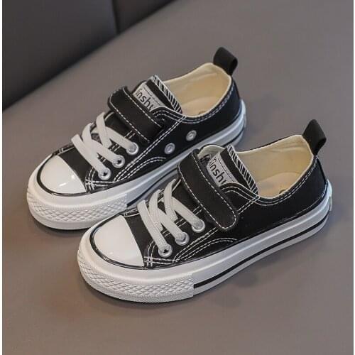 Canvas Children Shoes Kids Sneakers Toddler Boy Shoes Breathable Girls Canvas Shoes Casual Child Low Help Flat Shoes