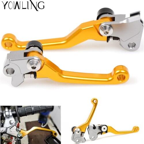 CNC Pivot Brake Clutch Levers Dirt Bike For Suzuki DRZ400S DRZ400SM DRZ400 00-15 DR250R DRZ DR MX Enduro Dirt Bike RM125 RM250