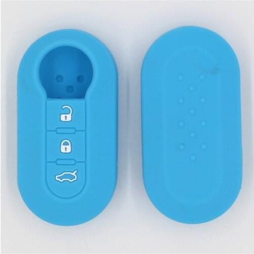 Flip Folding Car Key Shell FOR FIAT 500 Panda Punto Bravo Ducato Stilo Remote Auto Key Case Fob SIP22 Blade 3 Buttons