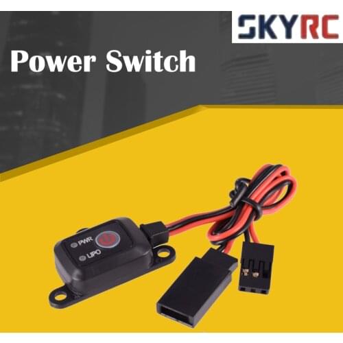 SKYRC Power Switch On/Off MCU Controlled LIPO NIMH Battery for 1/10 1/8 RC Car Helicopter