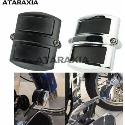 Motorcycle Parts Brake Pedal Pad Cover Cap For Suzuki Boulevard C90 M50 Intruder 1500LC Volusia 800 VL800 Marauder Yamaha V-Star