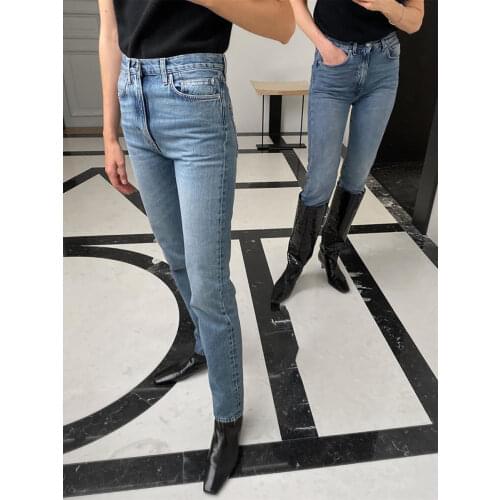 ZESSAM Women's Straight Jeans