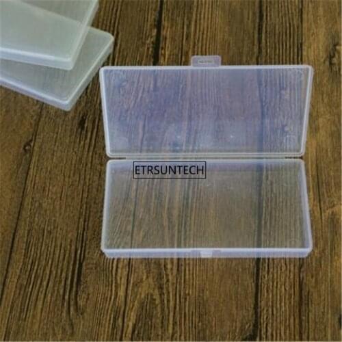 100pcs Mask Storage Box Dustproof Portable Face Cover Insulation Case Holder Face Mask Jewelry Storage Box Organizer