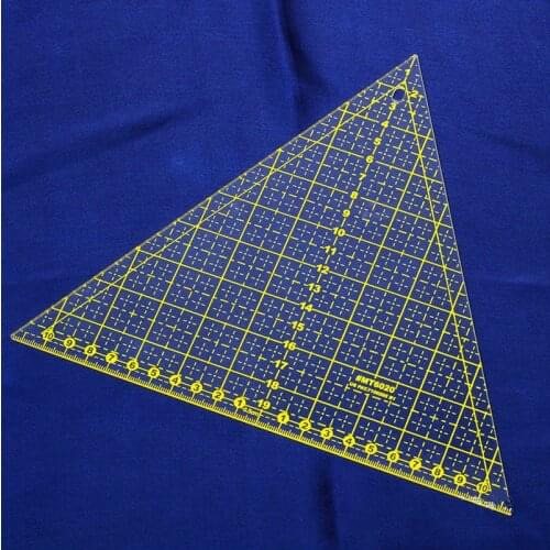 23 Cm Tailor Ruler Quilts W. Feet Patchwork Quilting Ruler for Multi-pattern Cutting Patchwork Diy Sewing Tools supplies