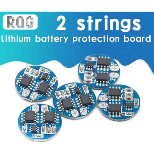 2S 5A Li-ion Lithium Battery 7.4v 8.4V 18650 Charger Protection Board bms pcm for li-ion lipo battery cell pack