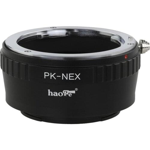 Haoge Lens Mount Adapter for Pentax K PK Mount Lens to Sony E-mount NEX Camera