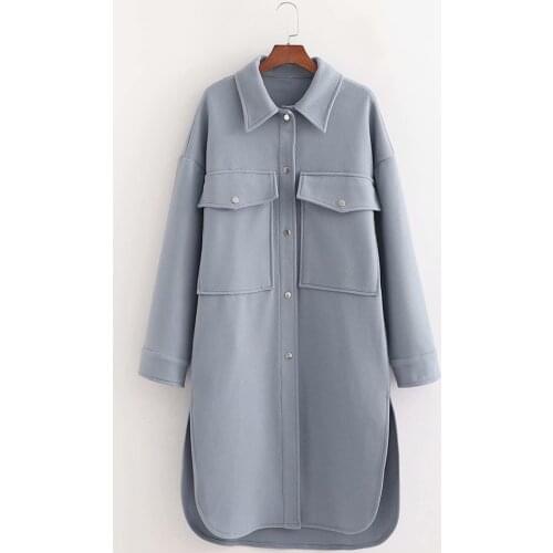 Женские куртки оверсайз Anyeoka China At AliExpress