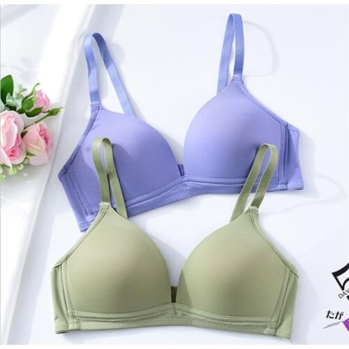 Deep V Bras Women Sexy Lingerie 3/4 Cup Brassiere wire free bra Underwear Bras for Girls