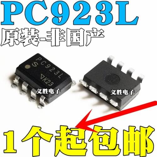 New and original PC923L SOP8 light coupling Logic output PC923 Photoelectric coupler patch 8 feet, IGBT drive coupler