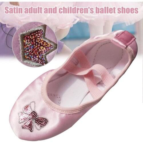 2020 New Adult Childrens Yoga Shoes Ballet Shoes Waterproof Deodorant Flat Dance Shoes