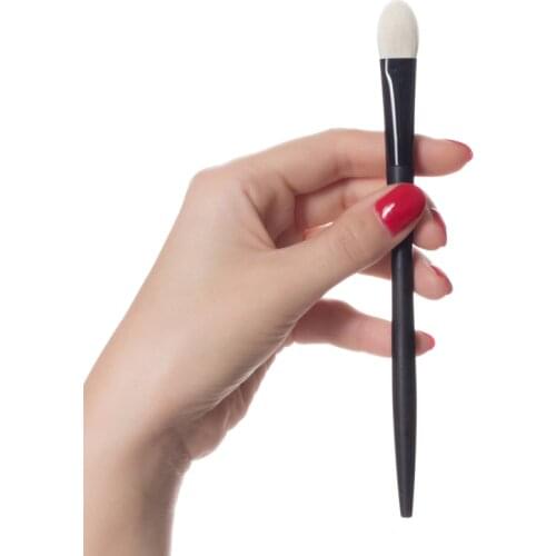 F09 Professional Handmade Makeup Brushes Ultra-soft Saibikoho Goat Hair Large Eye Shadow Brush Ebony Handle Make Up Brush