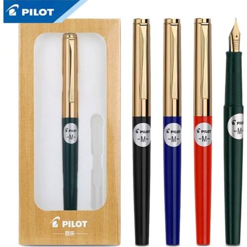 1Pcs Japan Pilot Pen AMS-17G 78G Upgrade 22k Gold Tip F/M Large Capacity Pen Business Office Student Wording Stationery